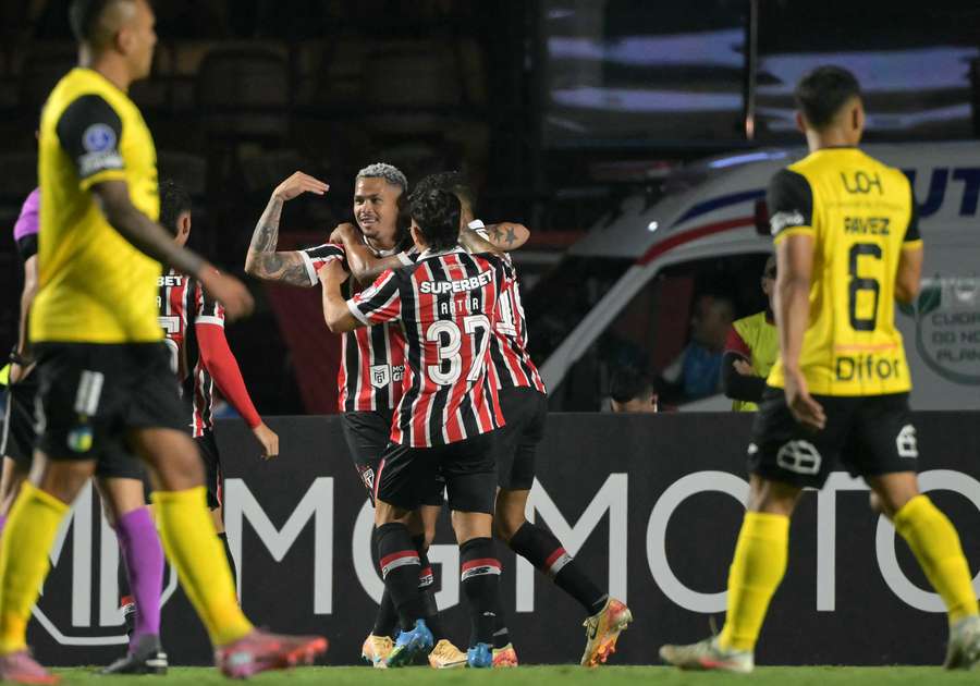 Luciano abriu o placar no Morumbis