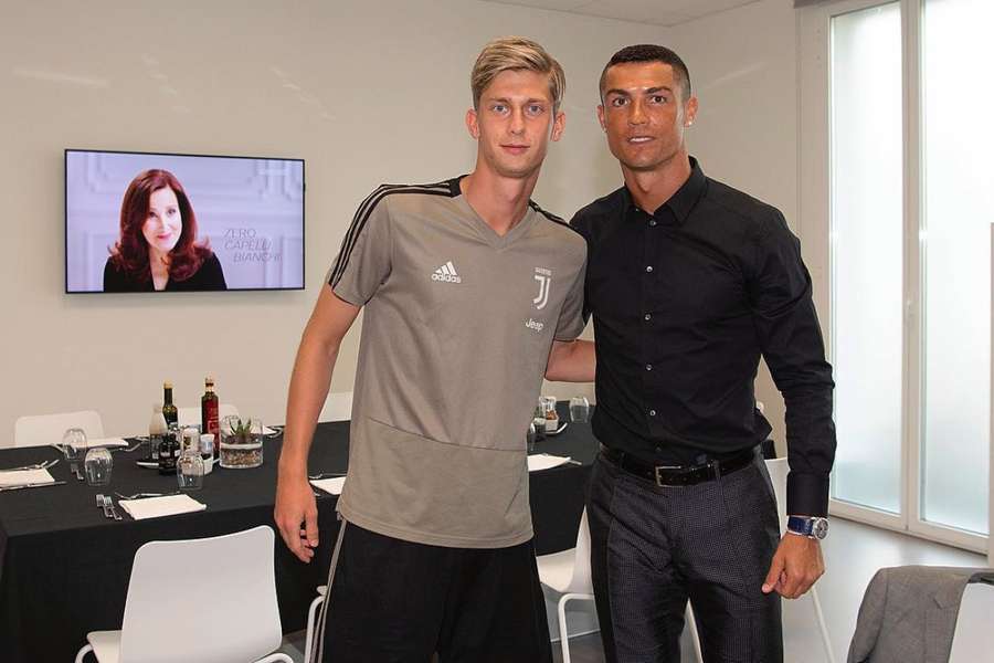 V Juventusu se setkal s Cristianem Ronaldem.