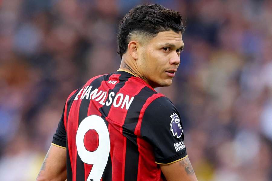 O brasileiro Evanilson é uma das esperanças de gol do Bournemouth