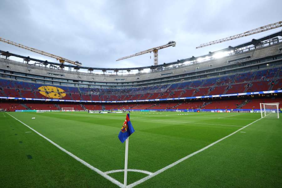 General view inside Camp Nou General view inside Camp Nou