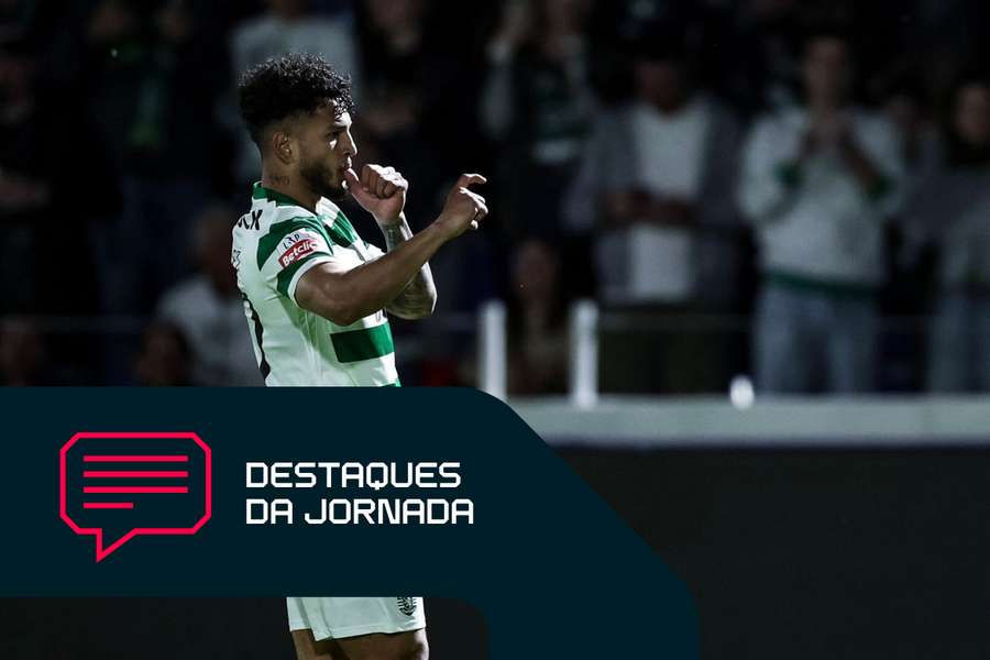 Suárez em destaque na equipa do Sporting