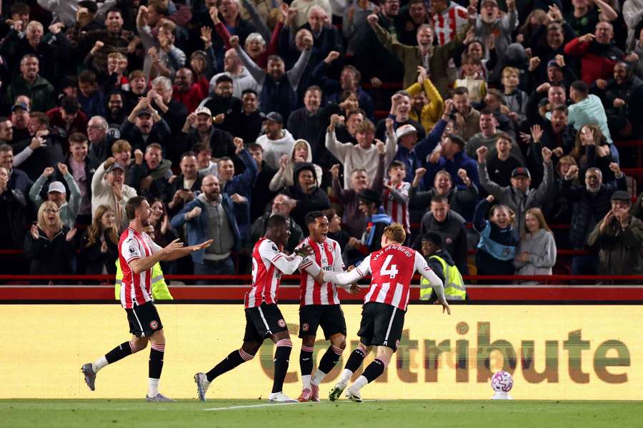 Fabio Carvalho celebrates after equalising in injury-time