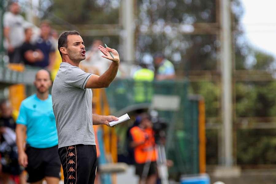 João Gião, treinador do Nacional João Gião, treinador do Nacional