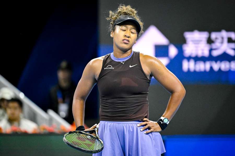 Naomi Osaka heeft sinds haar terugkeer op de tennisbaan nog geen vier duels op rij gewonnen