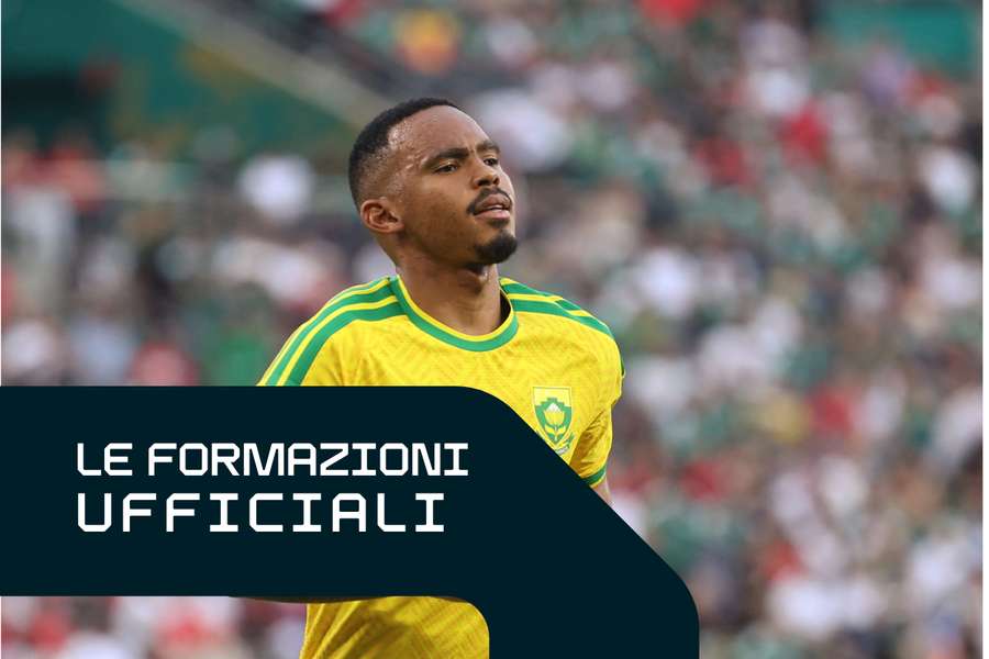 Le formazioni ufficiali di Sudafrica-Canada