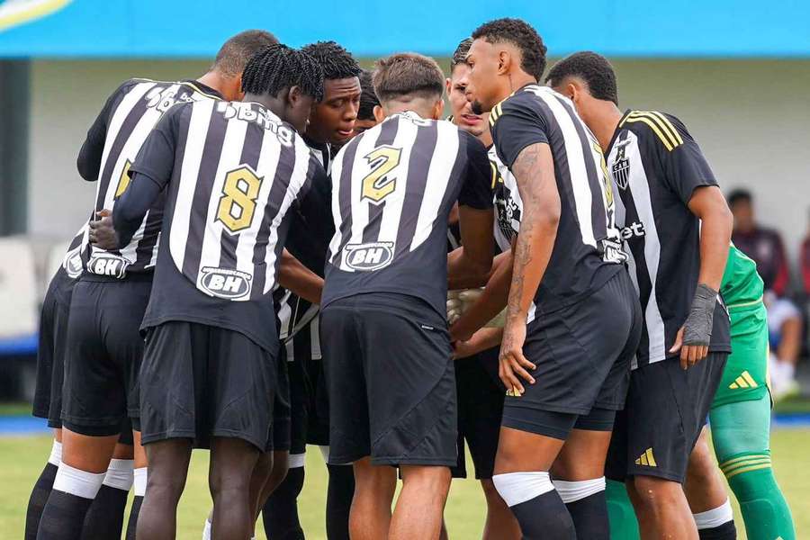 O Atlético-MG está em busca do tetra na Copinha