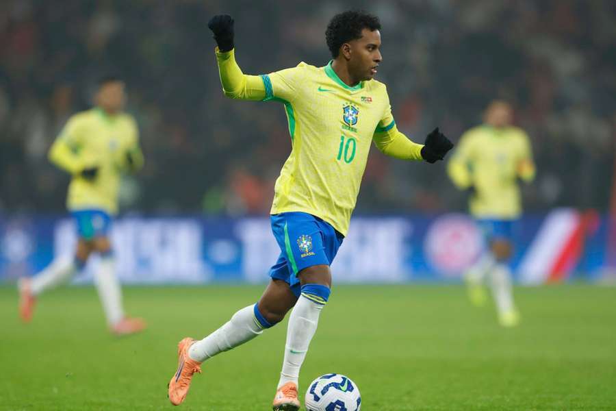 Rodrygo em Brasil 1x1 Tunísia