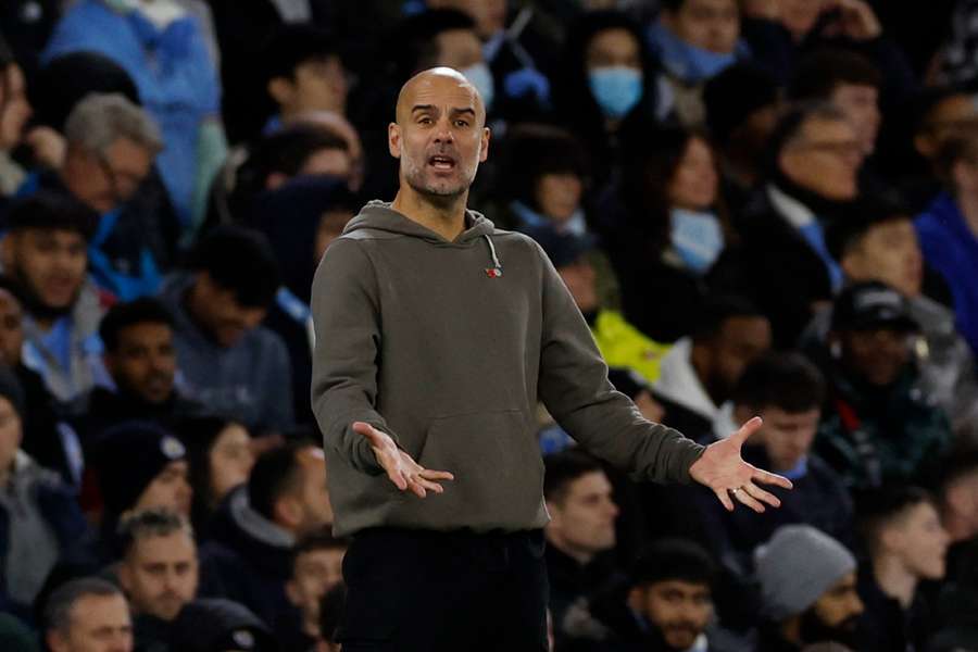 Guardiola has been at City for seven years