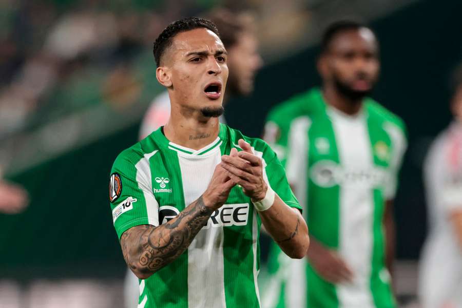 Antony foi a principal investida do Betis na última janela 