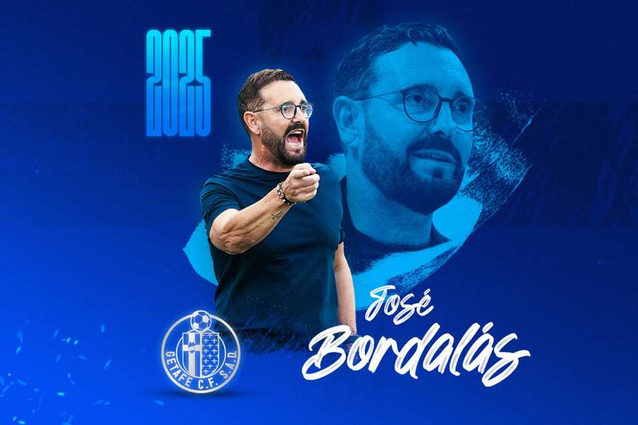José Bordalás permanecerá no Getafe durante as próximas duas épocas.