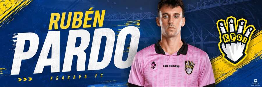 Ruben Pardo has signed for Krasava Ruben Pardo has signed for Krasava