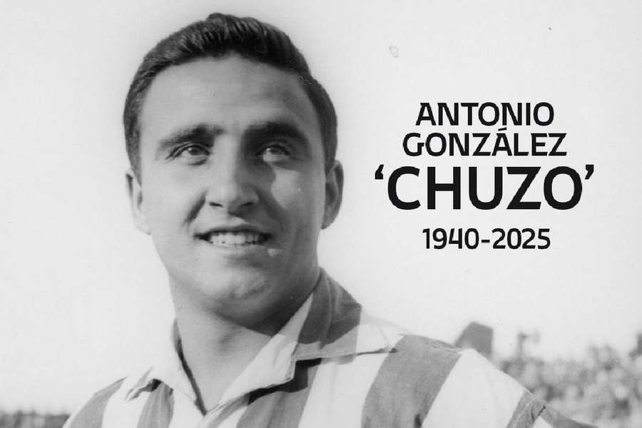 Chuzo disputó varias temporadas en el Atlético