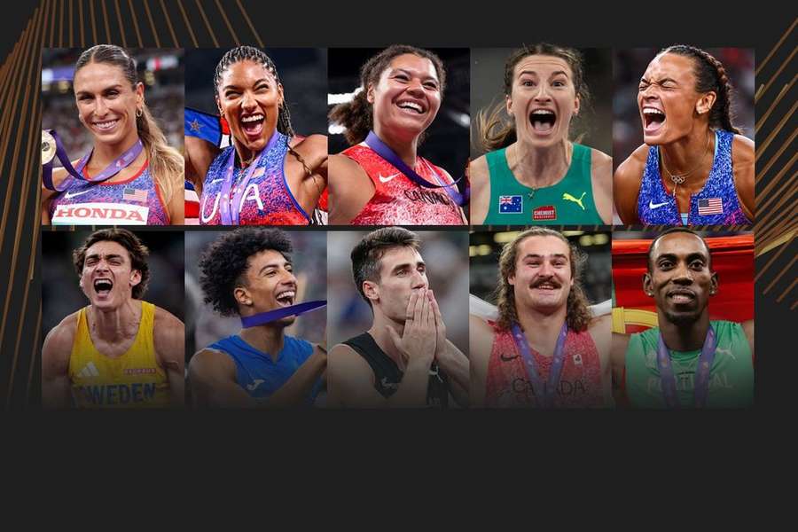 Os atletas nomeados pela World Athletics