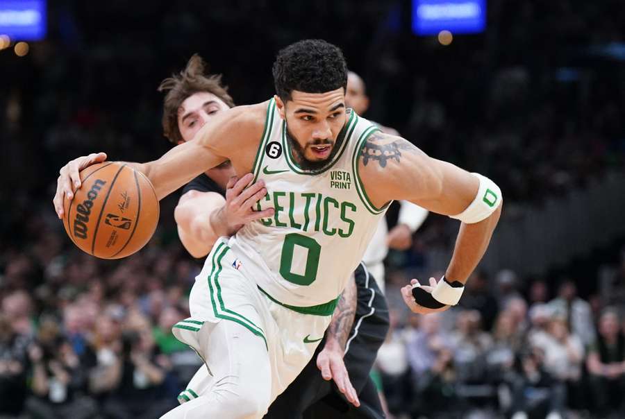 46-point first quarter sends Celtics past Nets