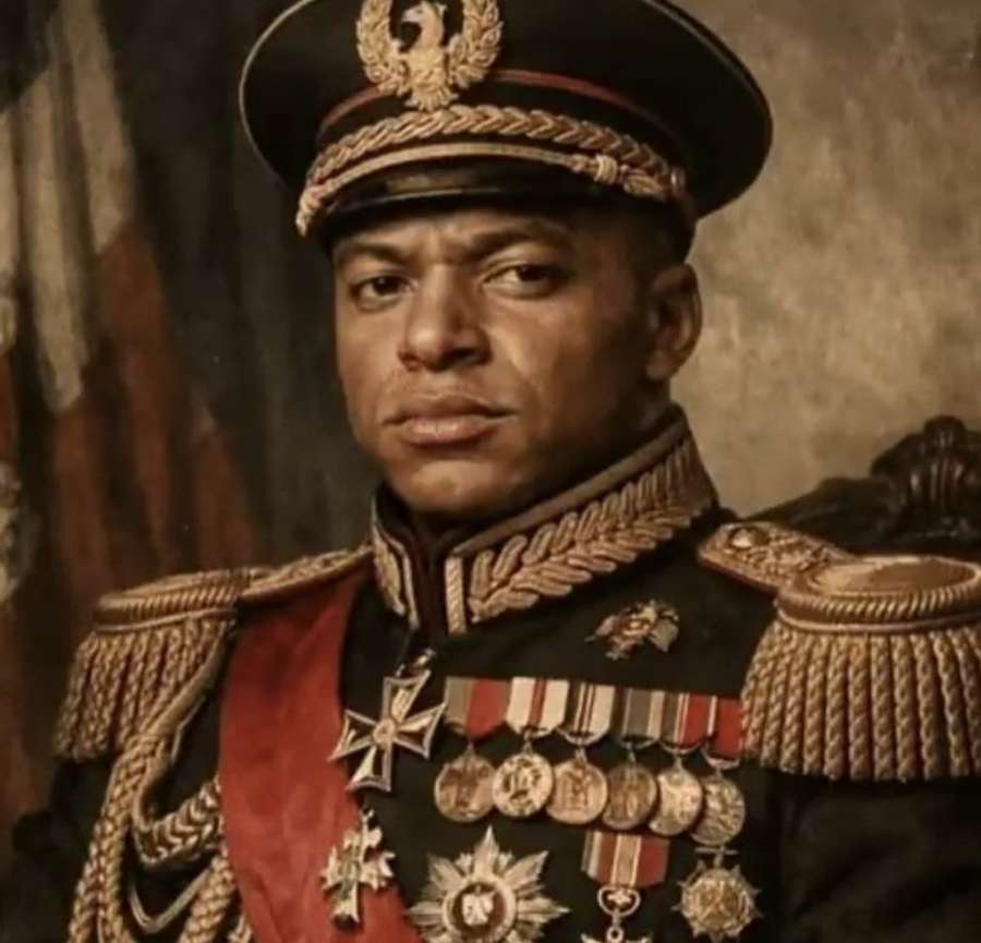 Com a ajuda da IA, Mbappé transformou-se em um ditador Com a ajuda da IA, Mbappé transformou-se em um ditador