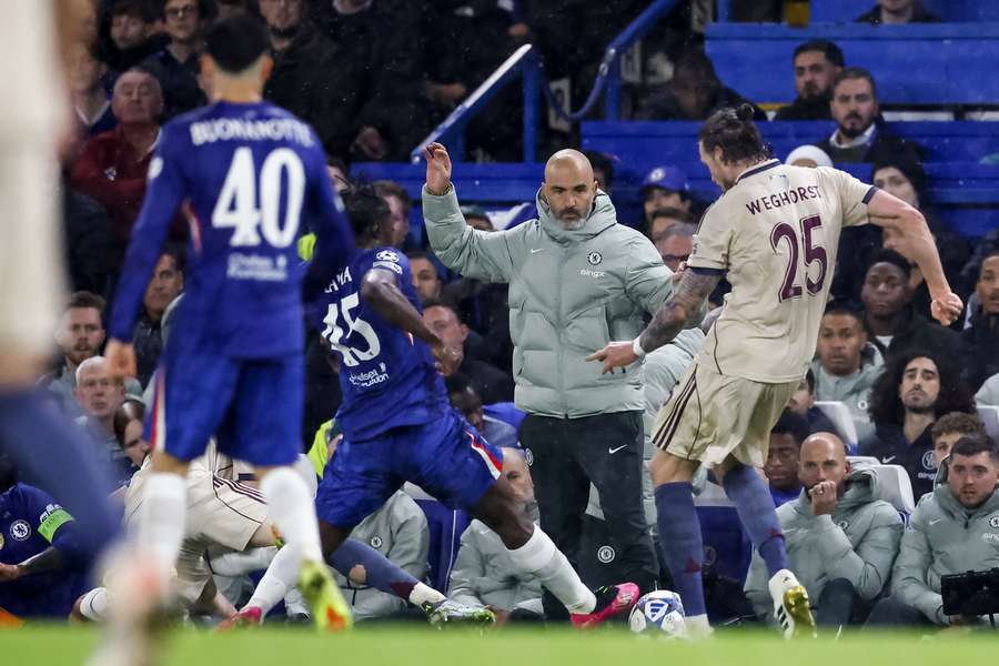 Maresca, treinador do Chelsea