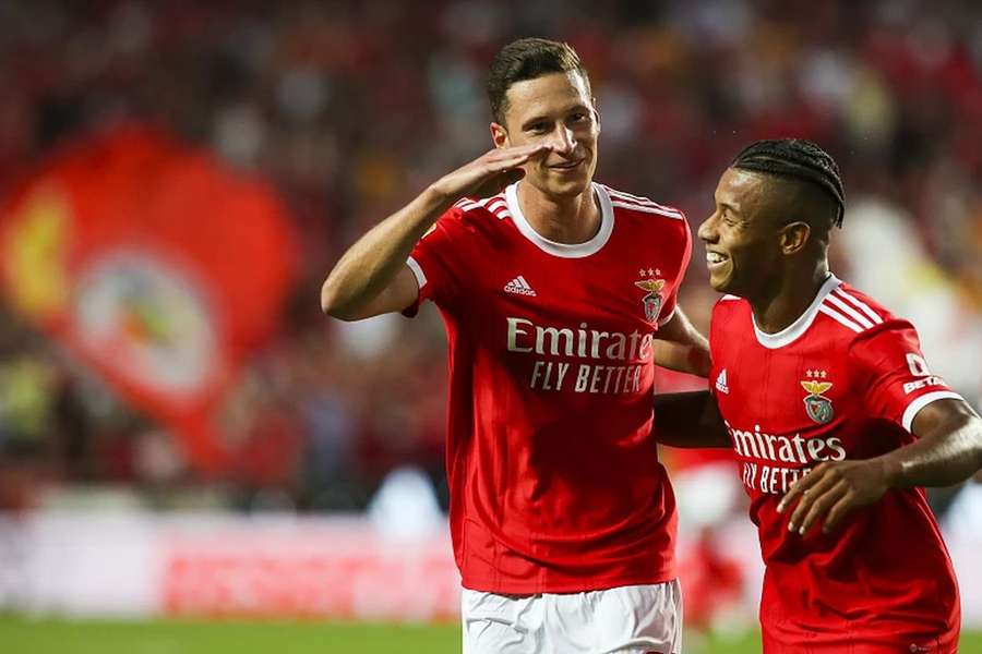 Draxler fez 18 jogos e dois golos pelo Benfica