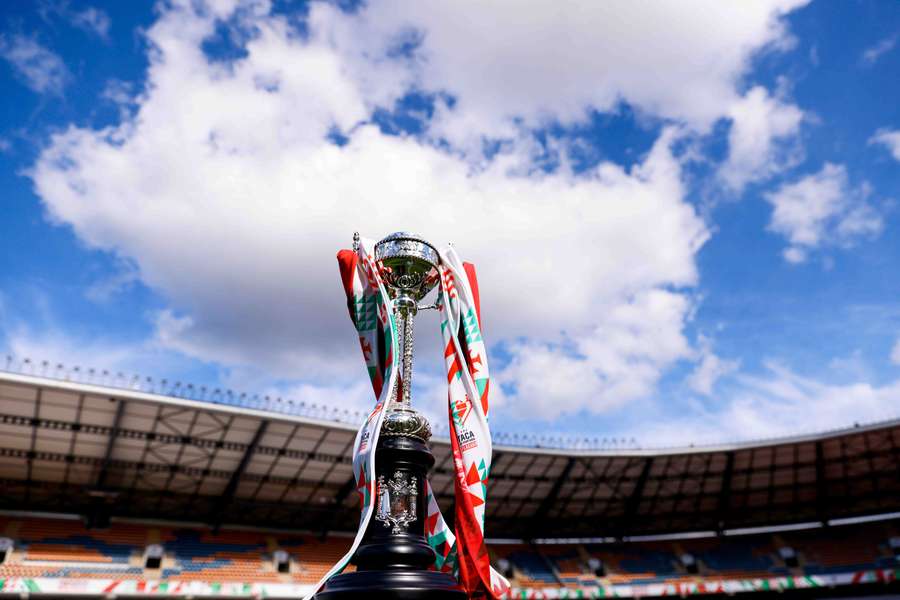 O troféu da Taça de Portugal O troféu da Taça de Portugal