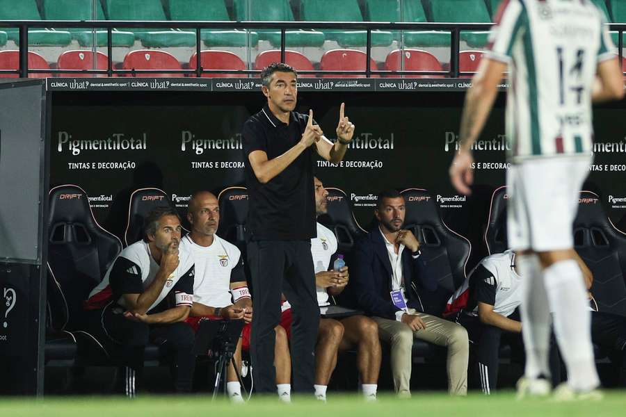 Bruno Lage, treinador do Benfica