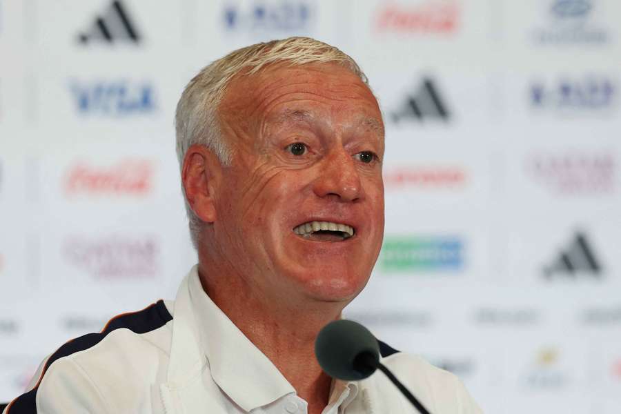 Deschamps speaks to the media Deschamps speaks to the media