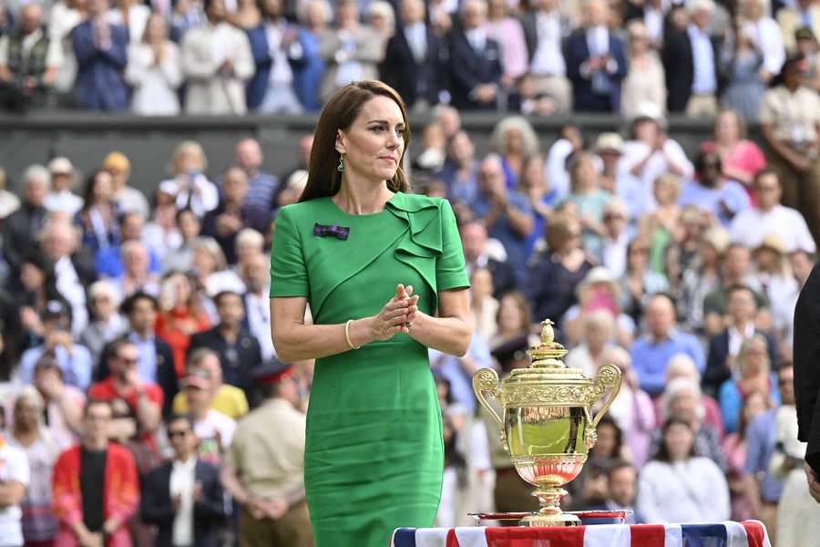 Prinzessin Kate wird wohl wie 2023 die Trophäen überreichen.