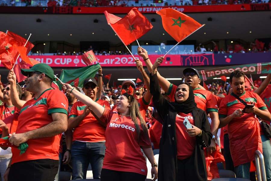 Marokko kan in Qatar rekenen op de steun van veel fans