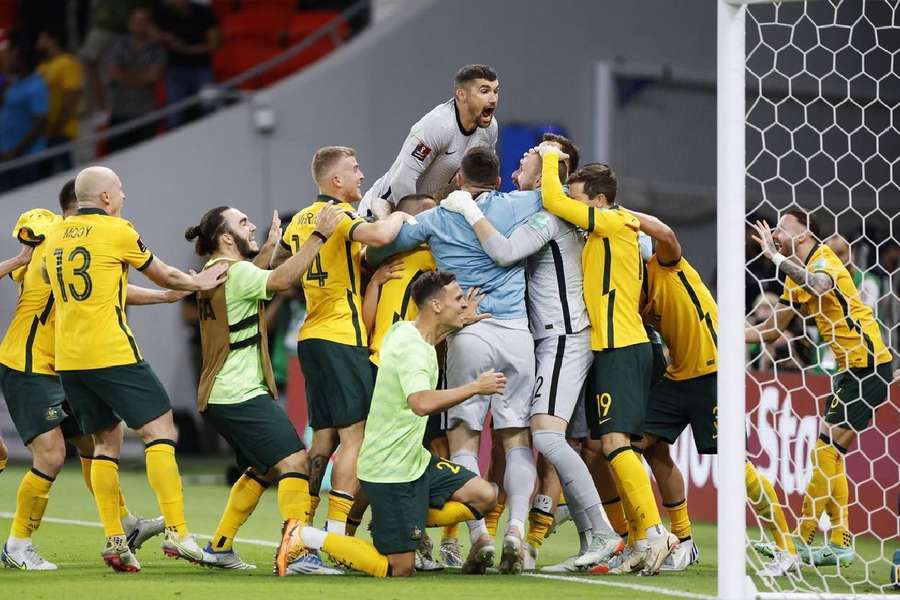 Australia qualified for Qatar in dramatic fashion, beating Peru on penalties