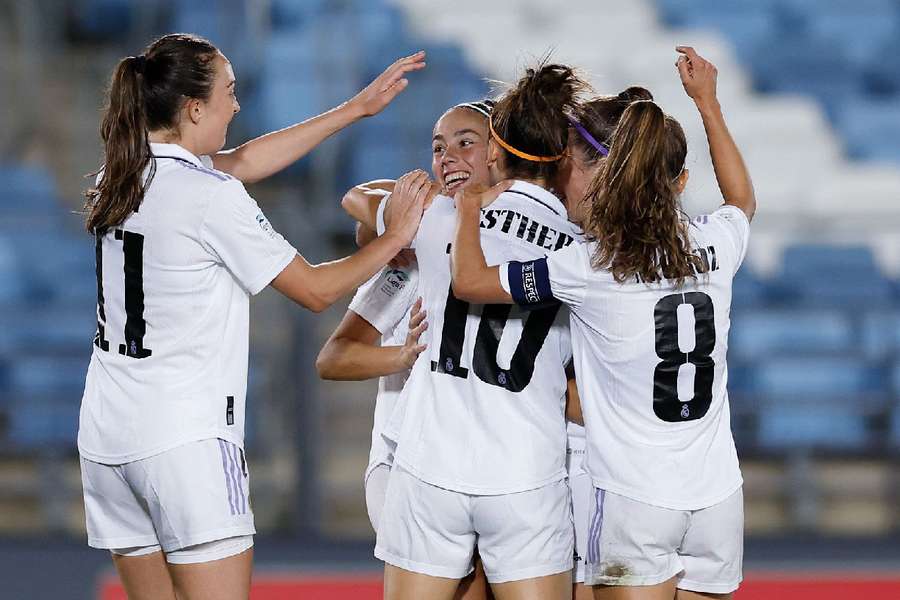 El Real Madrid femenino saca su billete para la fase final de la Liga de Campeones