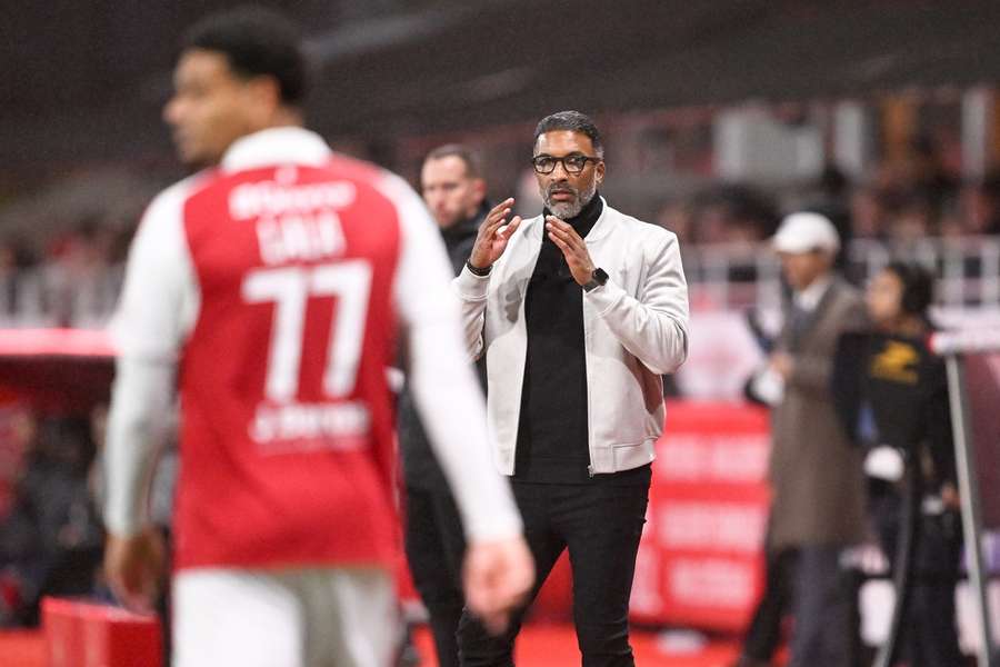 Habib Beye watches on