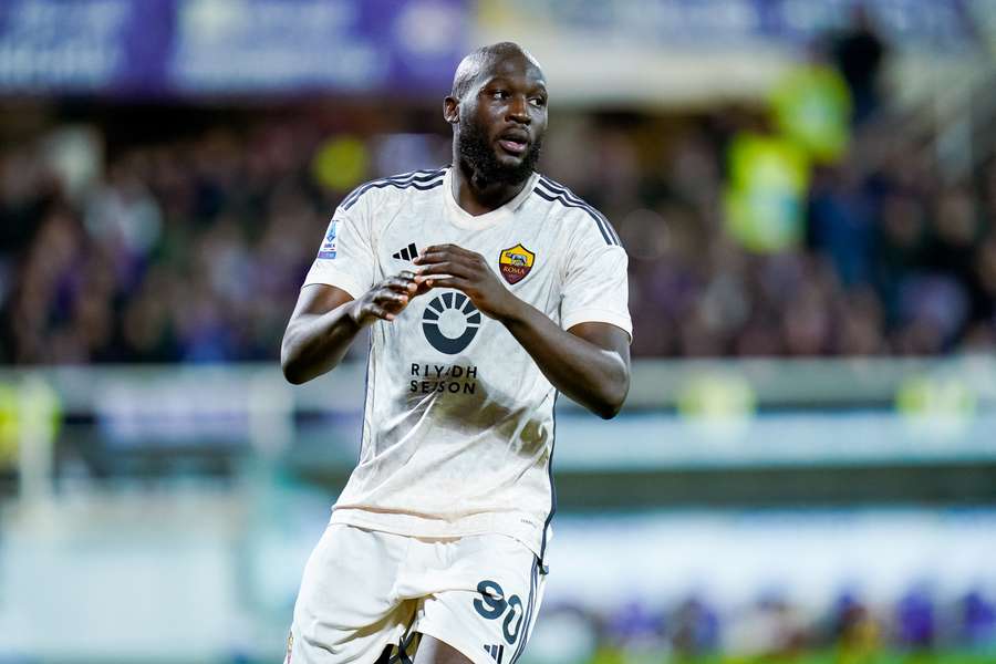 AS Roma-spits Romelu Lukaku heeft last van een heupblessure