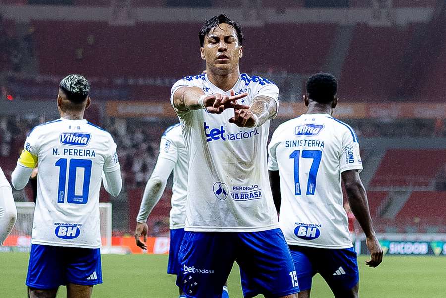Kaio Jorge fez o primeiro gol do Cruzeiro em Porto Alegre