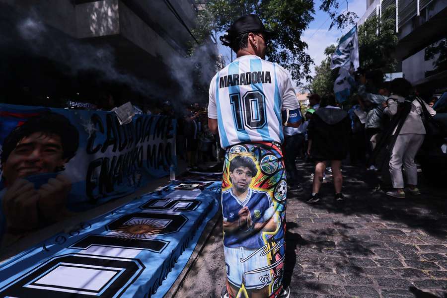 V Argentině je Diego Maradona pro mnohé národní modlou