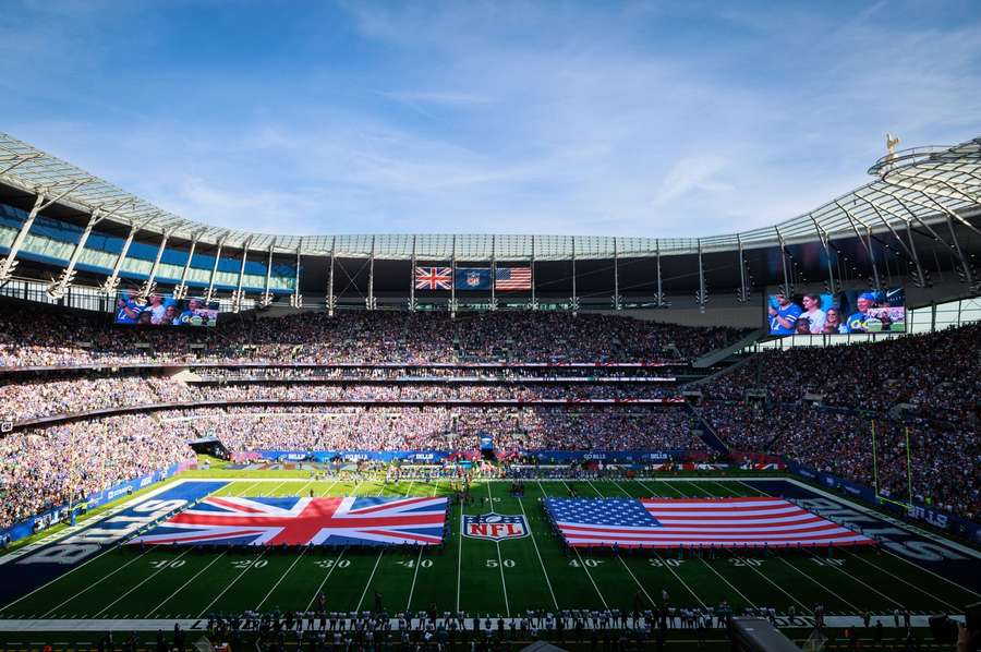 De Bills en Jaguars troffen elkaar in Tottenham Hotspur Stadium