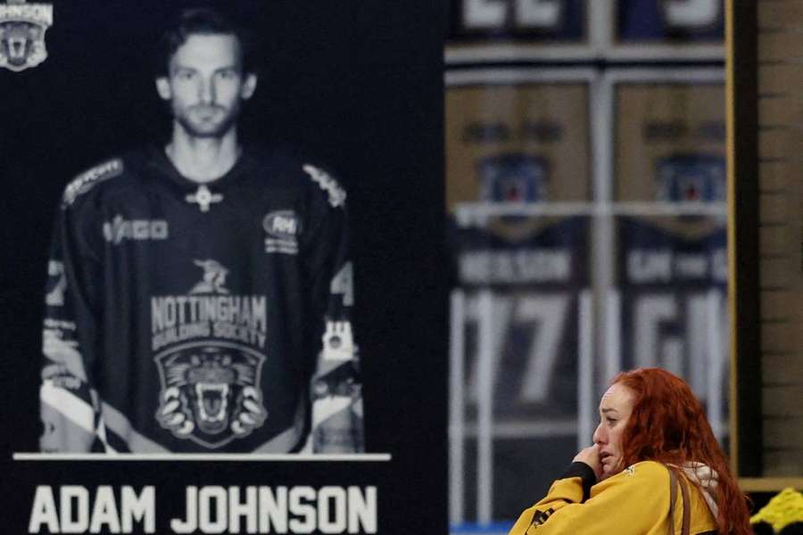 Johnson died last month after suffering serious injuries during a game against Sheffield Steelers