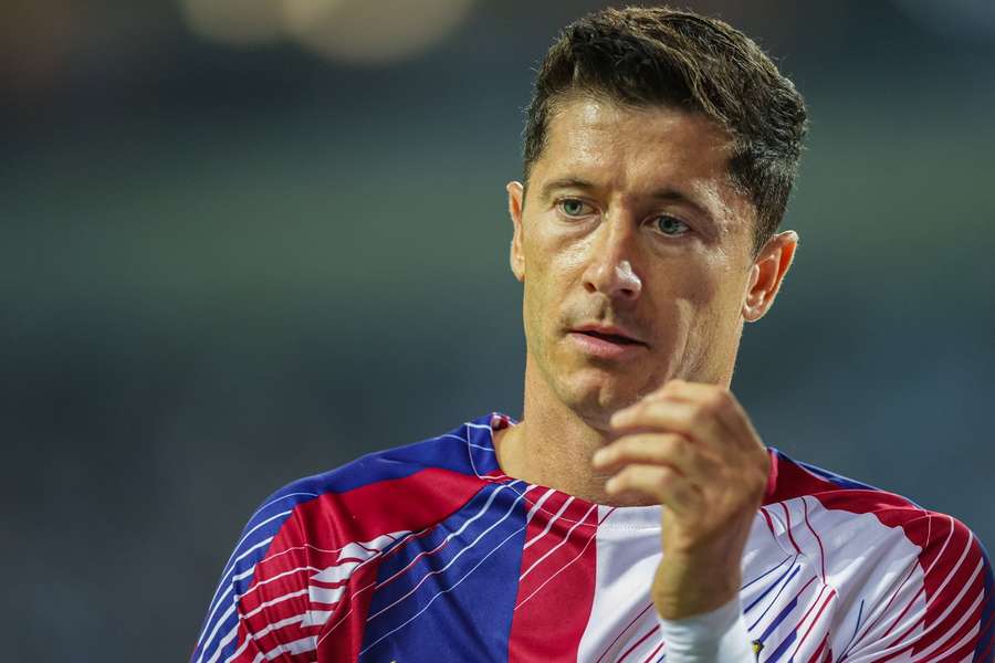 Lewandowski could face a spell on the sidelines
