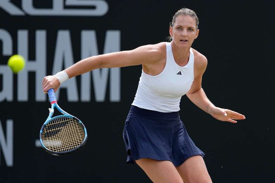 Karolína Plíšková vyhrála derby s Terezou Valentovou.