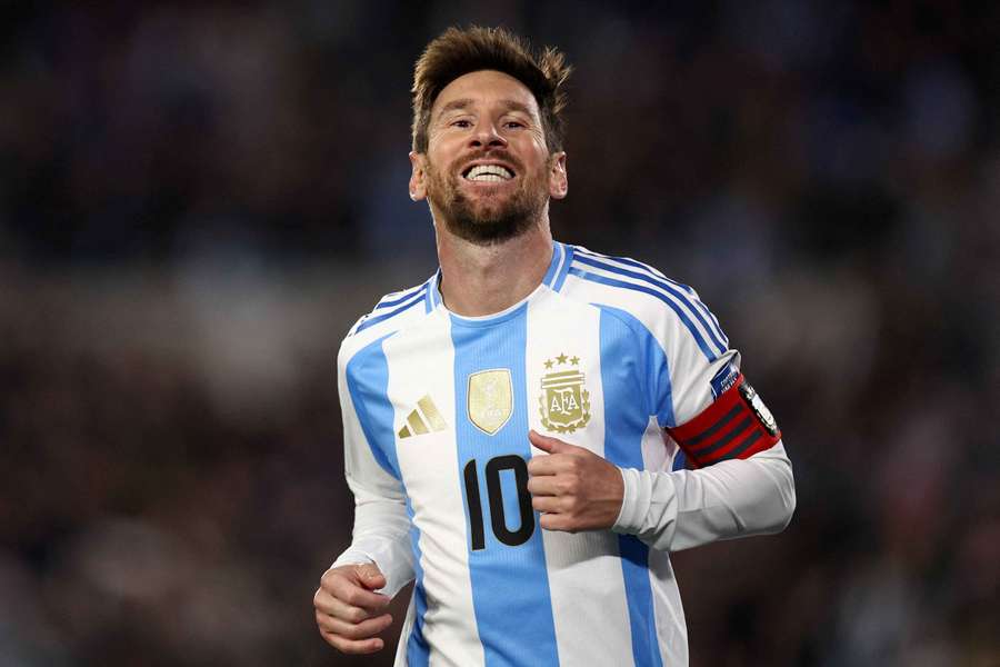Messi, en el último partido de Argentina