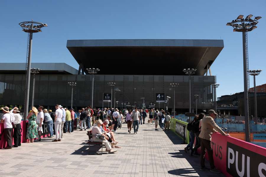 El Mutua Madrid Open retomará la actividad con una hora de retraso