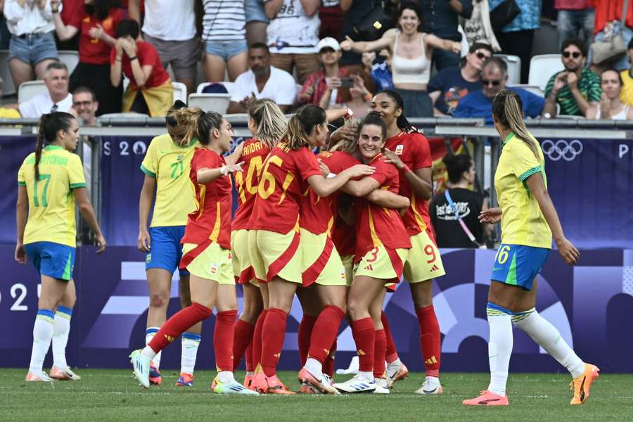 España quiere seguir celebrando goles ante Brasil