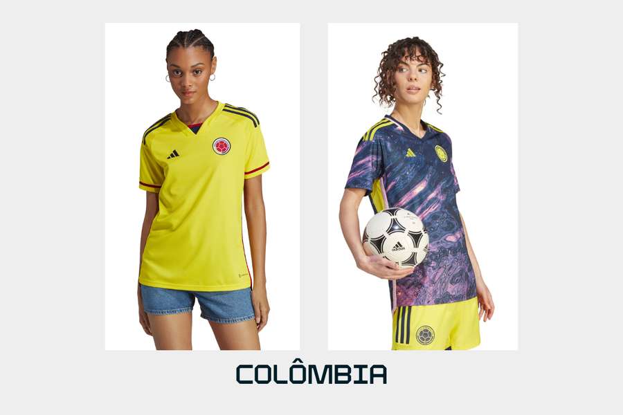 As colombianas vão jogar com um equipamento secundário galático