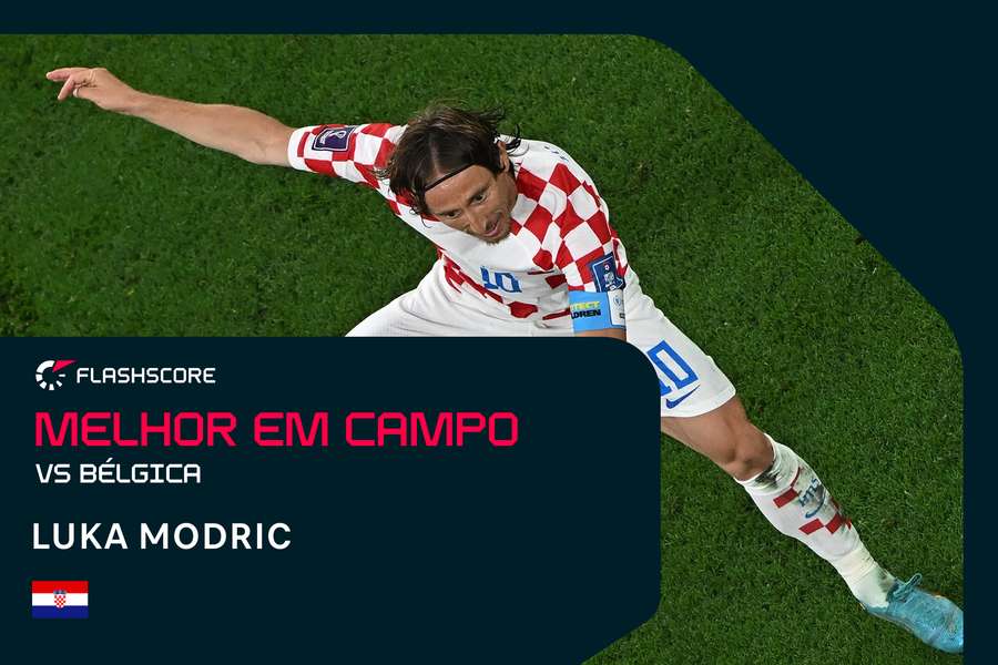 Luka Modric liderou Croácia até aos oitavos