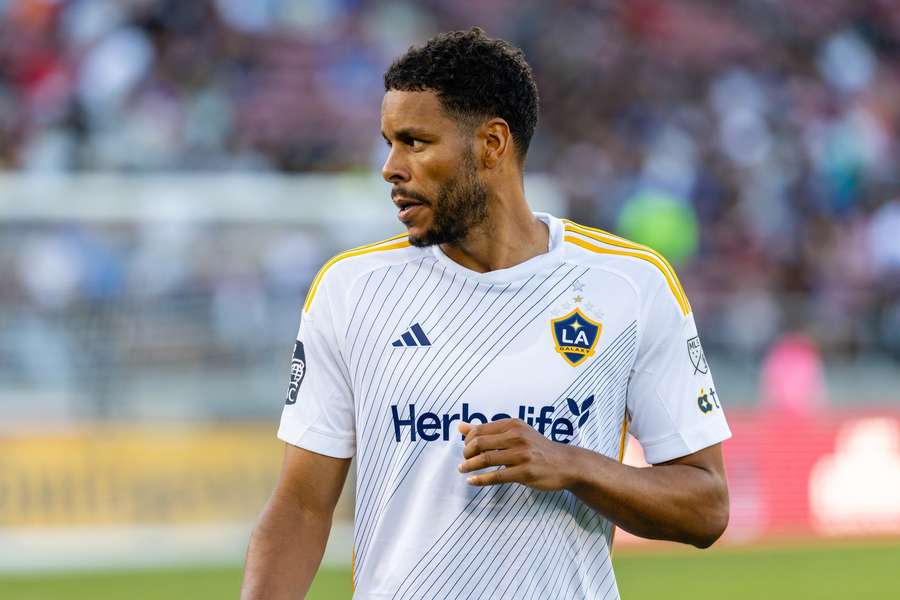 Mathias "Zanka" Jorgensen in action for LA Galaxy in the MLS Mathias "Zanka" Jorgensen in action for LA Galaxy in the MLS