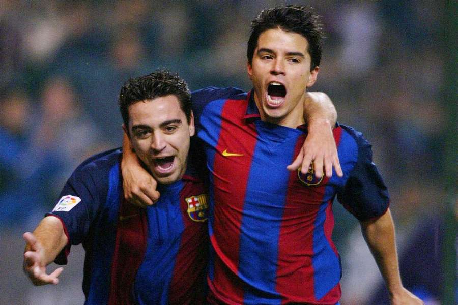 Saviola e Xavi têm uma forte ligação