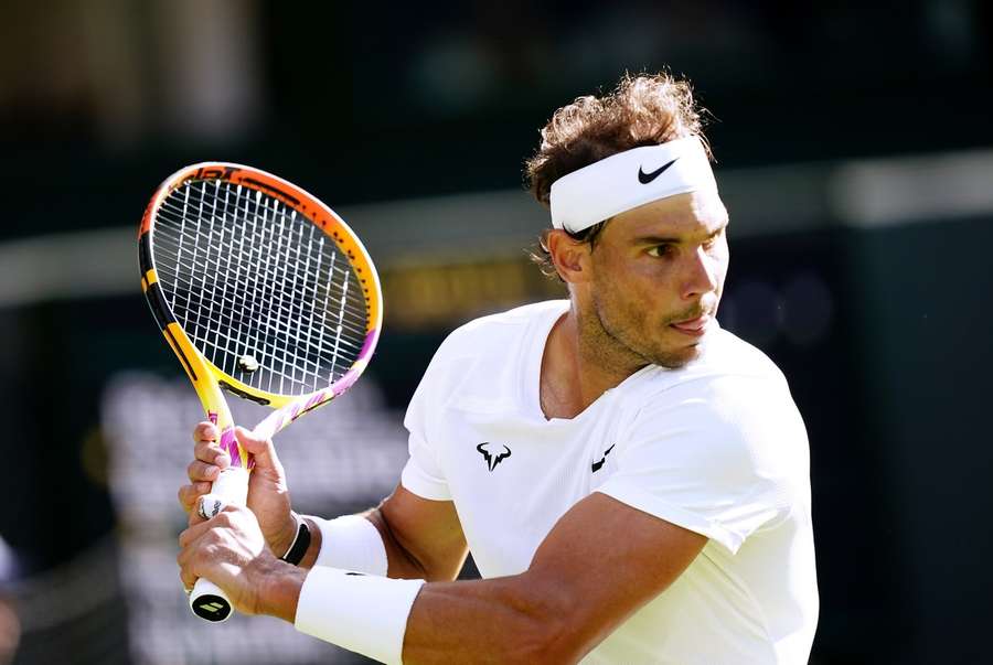 Rafael Nadal op Indian Wells