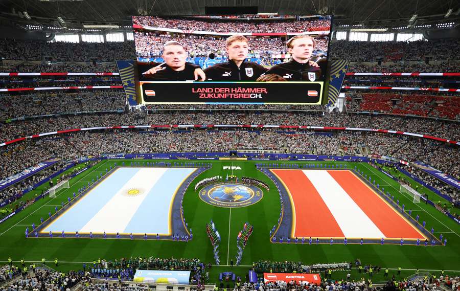 L'ingresso in campo