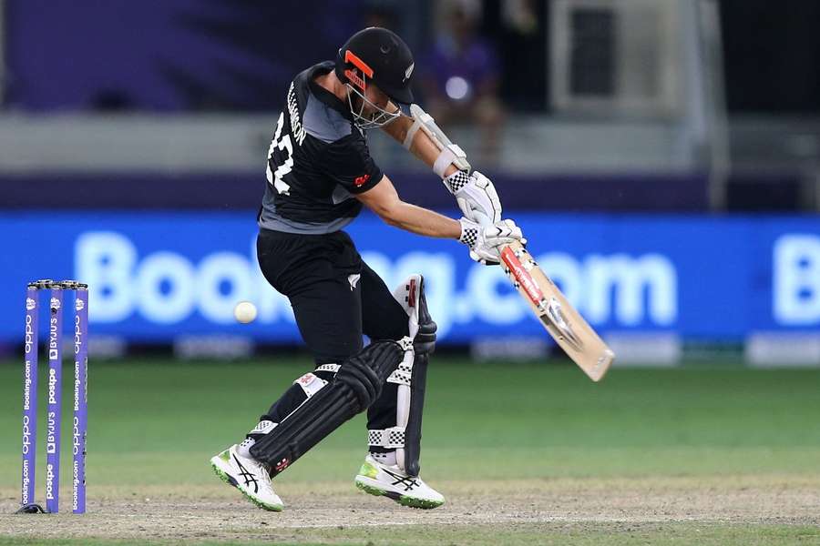 Kane Williamson during the 2021 T20 World Cup final