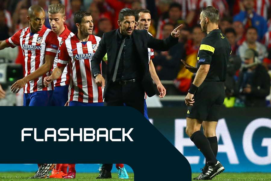 La frustrazione colchonera durante la finale di Champions League 2013-2014