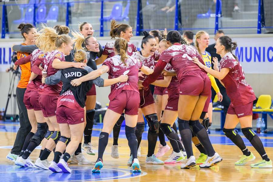 Rapid Bucureşti obține prima victorie în grupele EHF European League