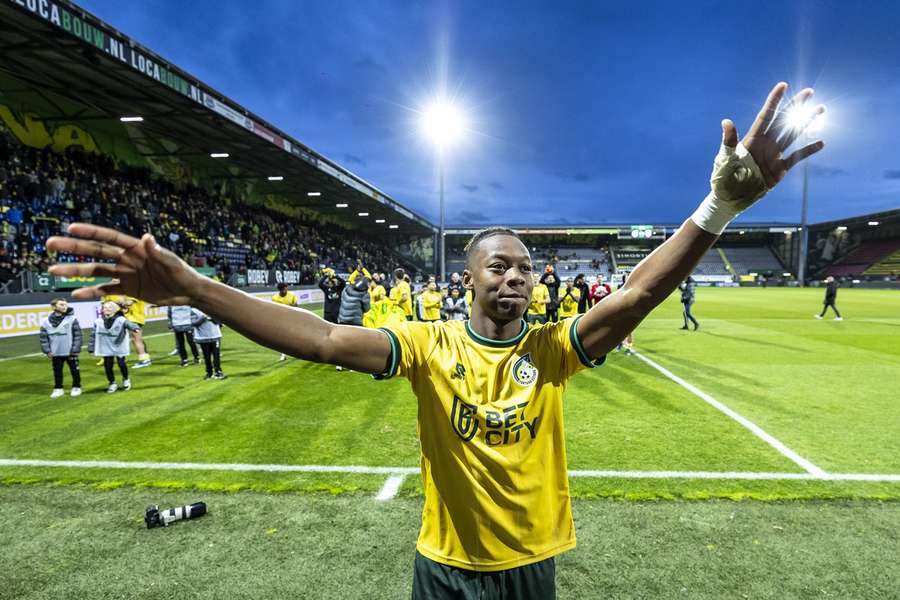 Tijjani Noslin bereikte met Fortuna Sittard de achtste finales van de TOTO KNVB Beker