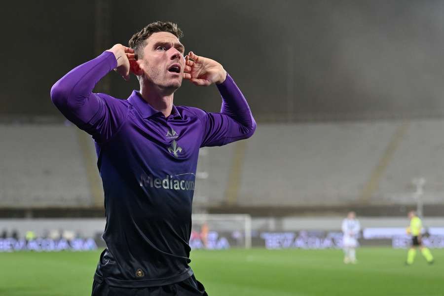 Robin Gosens beim Spiel gegen Juventus, auch heute war er in seiner aktuellen Form der Star.